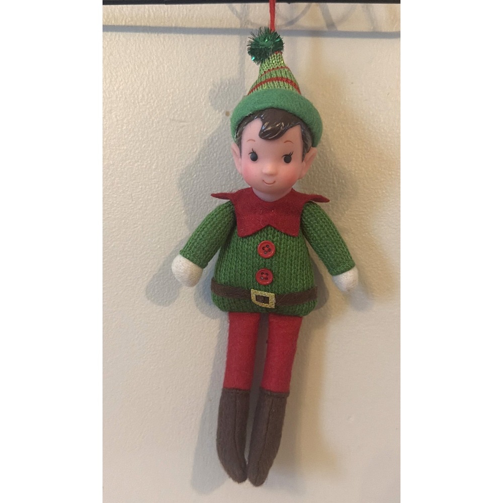 Target Wondershop Light Skin 8" ELF BOY Knit & Felt - 2016